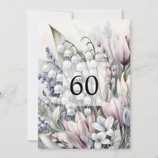 Minimalistische Kalligraphie Einladung (Vorderseite)