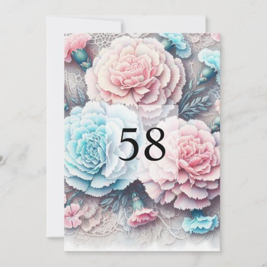 Minimalistische Kalligraphie Einladung (Vorderseite)