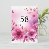 Minimalistische Kalligraphie Einladung (Stehend Vorderseite)