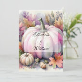 Minimalistische Kalligraphie Einladung (Stehend Vorderseite)