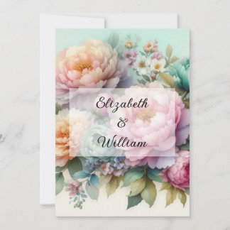 Minimalistische Kalligraphie Einladung