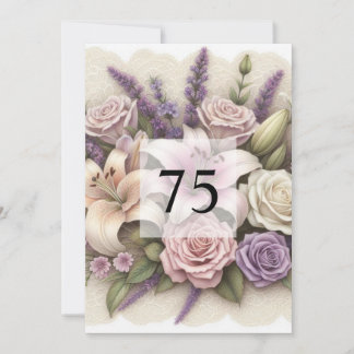 Minimalistische Kalligraphie Einladung