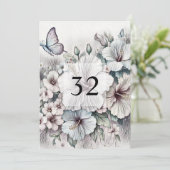 Minimalistische Kalligraphie Einladung (Stehend Vorderseite)