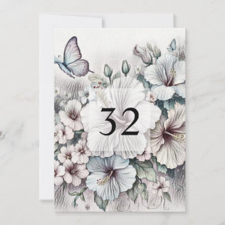 Minimalistische Kalligraphie Einladung