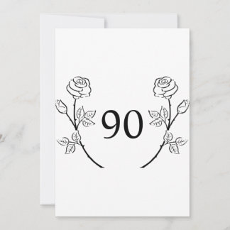 Minimalistische Kalligraphie Einladung