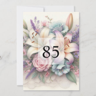 Minimalistische Kalligraphie Einladung