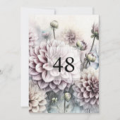 Minimalistische Kalligraphie Einladung (Vorderseite)