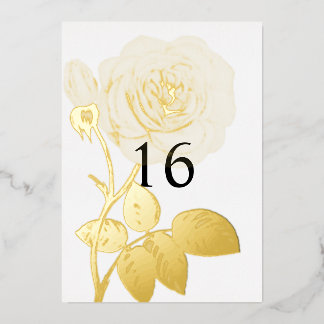 Minimalistische Kalligraphie-Text Geburtstagsfeier Folieneinladung