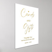 Minimalistische Karte und Geschenk Vielen Dank für Foliendrucke (Ablage )