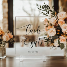 Minimalistische Karten und Schenkungen