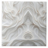 Minimalistische Keramik aus weißem Marmor Tile Ele Fliese (Vorderseite)