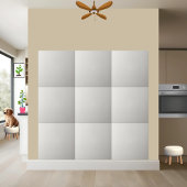 Minimalistische Keramik aus Weißholz Fliese