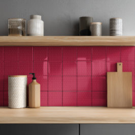 Minimalistische Keramik Isometric Magenta Muster T Fliese