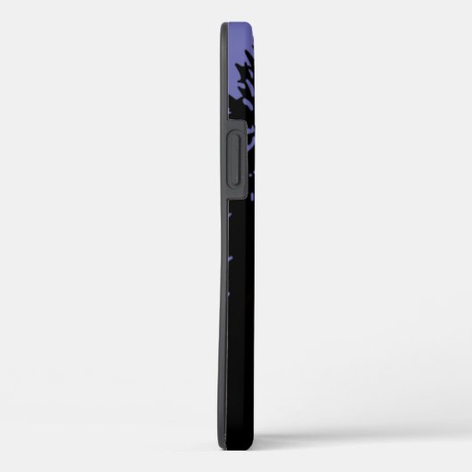 Minimalistische Kiefer-Silhouette Cas Case-Mate iPhone Hülle (Rückseite / Rechts)