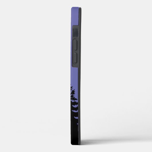 Minimalistische Kiefer-Silhouette Cas Case-Mate iPhone Hülle (Rückseite / Links)