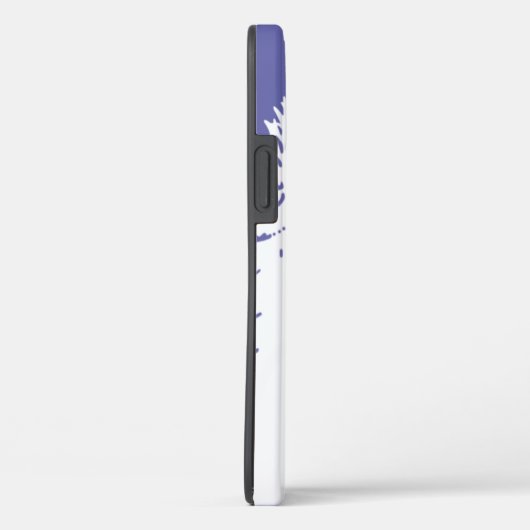 Minimalistische Kiefernwälder Silhouette Case-Mate iPhone Hülle (Rückseite / Rechts)