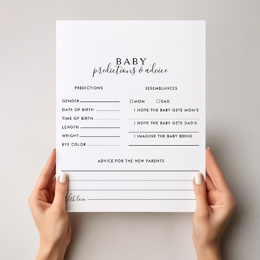 Minimalistische Kindervoraussagen und Ratgeber