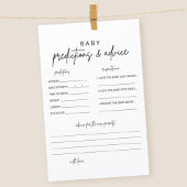 Minimalistische Kindervoraussagungs- und Beratungs