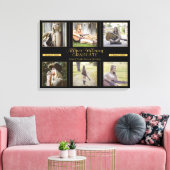 Minimalistische Klasse 6 Foto 2023 Abitur Leinwanddruck (Insitu (Wohnzimmer))