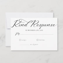 Minimalistische klassische Hochzeit mit einfachem