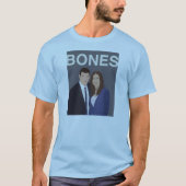 Minimalistische Knochen T-Shirt (Vorderseite)