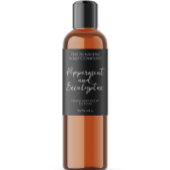 Minimalistische Kosmetik Flasche oder JAR-Etikett 