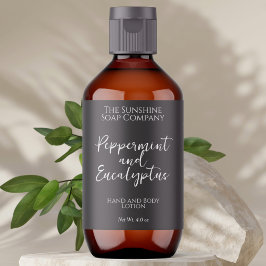 Minimalistische Kosmetika Flasche oder JAR-Etikett