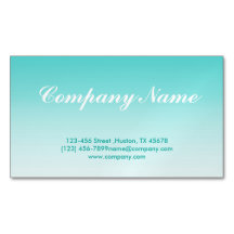 Minimalistische Kosmetologie Türkis aquamarinen om