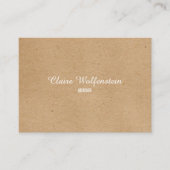 Minimalistische Kraft Modernes Beruflich Visitenkarte (Vorderseite)