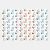 Minimalistische Krippe Weihnachten Geschenkpapier Set (Vorderseite)