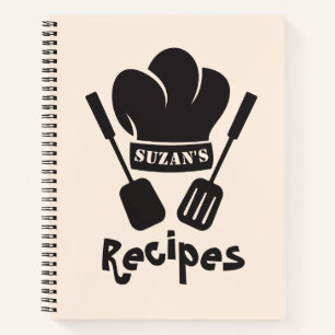 Minimalistische Küchenausstattung Personalisiert Notizblock