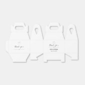 Minimalistische Kundenbetreuung Geschenkschachtel (Ungefaltet)