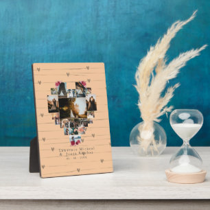Minimalistische kundenspezifische Geschenke 18 her Fotoplatte