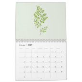 Minimalistische Kunst Botanischer Kalender 2026 (Jan 2027)