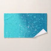 Minimalistische Kunst: Gebrochenes Eis Badhandtuch Set (Handtuch)