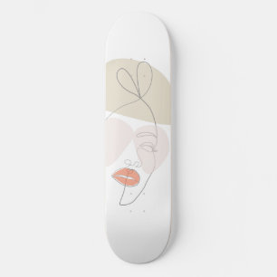 Minimalistische Kunst Skateboard