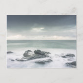 Minimalistische Küstenlandschaft Postkarte (Vorderseite)