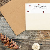 Minimalistische Ladybug Babydusche