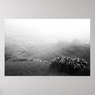 Minimalistische Landschaft Poster