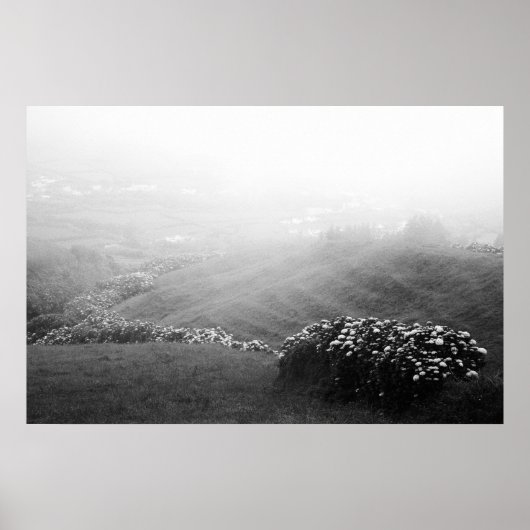 Minimalistische Landschaft Poster (Vorne)