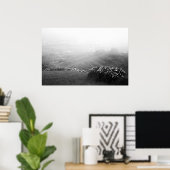 Minimalistische Landschaft Poster (Heimbüro)
