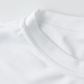 Minimalistische Landschaft T-Shirt (Detail - Hals/Nacken (in Weiß))