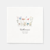 Minimalistische Langschlammerdusche für die Wildbl Serviette (Vorderseite)