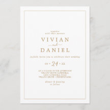 Minimalistische Lässige Hochzeit