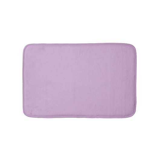 Minimalistische Lavendel lila solide, modern Badematte (Vorderseite)