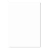 Minimalistische Leuchtturm Hochzeit Tischnummer (Rückseite)