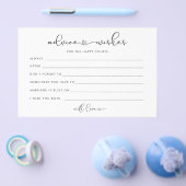 Minimalistische Liebe Herzberatung für Brautbäume Flyer (Einzeln)