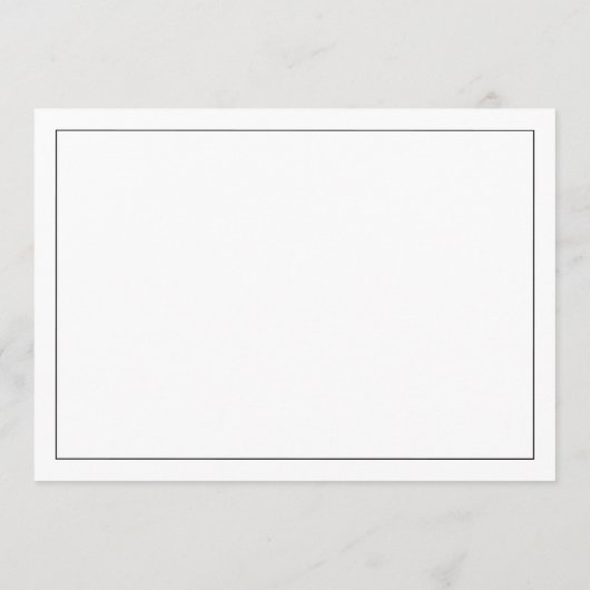 Minimalistische Lieblingsmusik mit Bride Game Hinweiskarte (Rückseite)