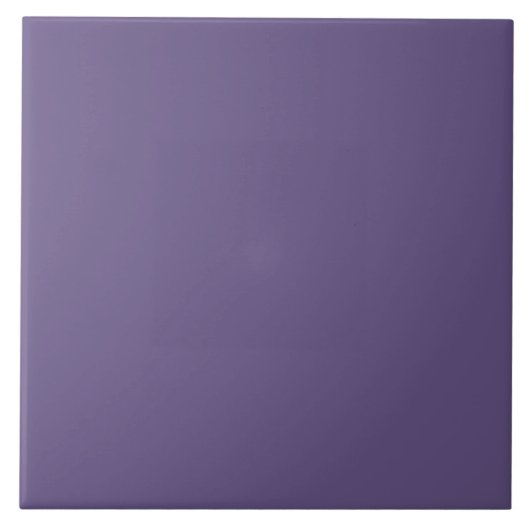 Minimalistische Lila Violett-Vollfarbe Fliese (Vorderseite)