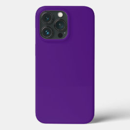 Minimalistische lila violette schlichte Vollfarbe  Case-Mate iPhone Hülle